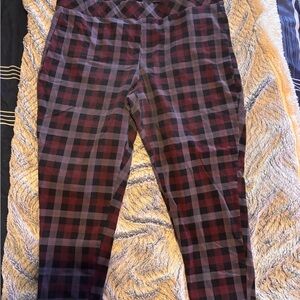 Torrid Plus Size Plaid Checkered Pants